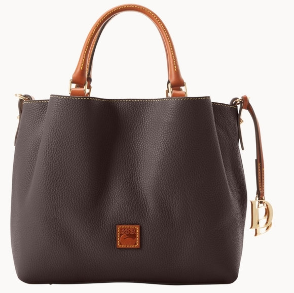 Dooney & Bourke Pebble Grain Barlow Brown Tmoro - Picture 1 of 4
